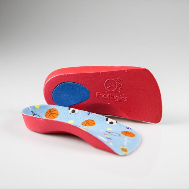 Footlogics Kids orthotics for young growing feet