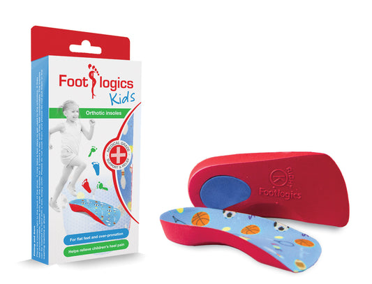 Footlogics Kids orthotics for young growing feet